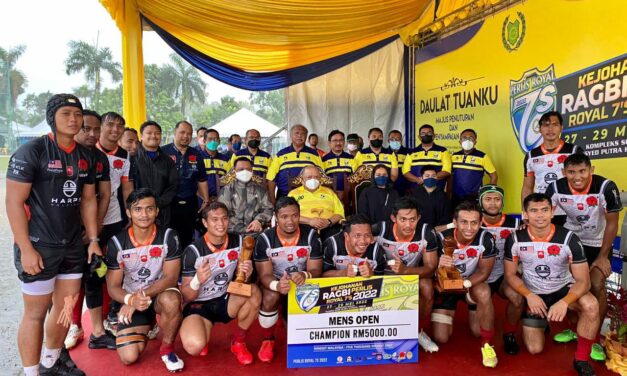 BR7s juara Kejohanan Ragbi Diraja Perlis 7 Sepasukan 2022