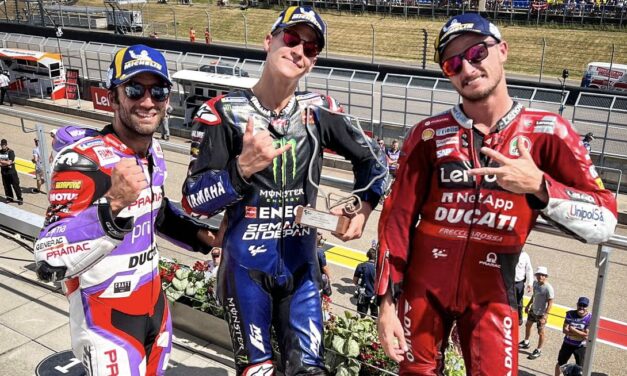 MotoGP Jerman: Quartararo juara selepas Bagnaia tersingkir