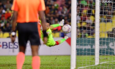 Momen gol kemenangan JDT ke atas Melaka United