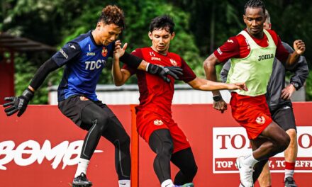 Lensa Piala FA : Kem Selangor FC ceria sebelum terbang ke Gong Badak
