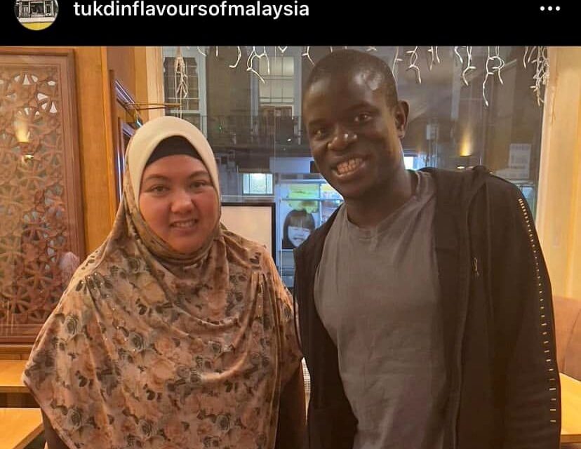 Kante makan nasi lemak lagi di Restoran Tuk Din