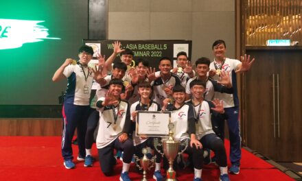 Chinese Taipei muncul juara sulung Piala Asia Baseball5