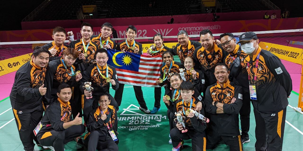 Sukan Komanwel 2022 : Emas ketiga negara dari skuad badminton