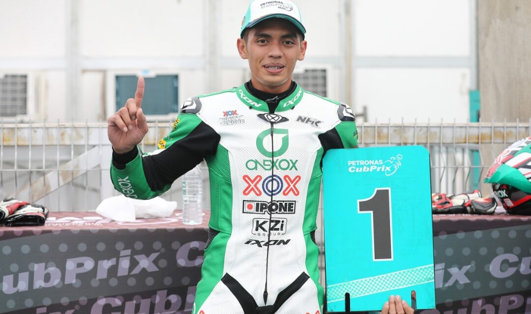 Cub Prix: Syafiq lebih bersemangat kekal kedudukan teratas
