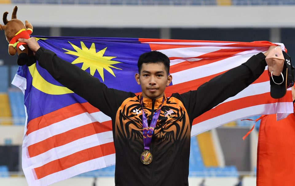 Sukma 2022 [Lompat Kijang]: Tebus kecewa Komanwel, Andre Anura lega raih dua emas