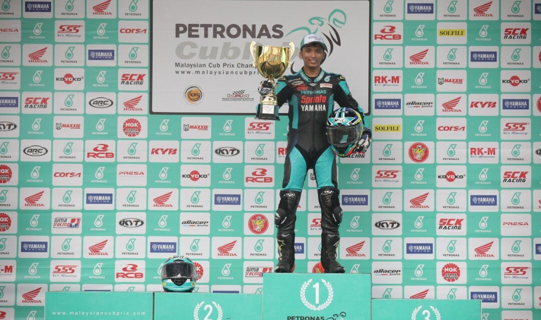 Cub Prix: Petronas Sprinta Yamaha-CKJ Racing dominasi perlumbaan Pusingan Ke-8