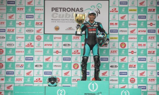 Cub Prix: Petronas Sprinta Yamaha-CKJ Racing dominasi perlumbaan Pusingan Ke-8