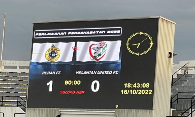 Perak FC kejutkan pasukan yang beraksi di TM Piala Malaysia dalam aksi persahabatan di Ipoh