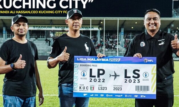 Piala Malaysia 2022 : Tiket percuma aksi Kuching City lawan Sabah Sabtu ini