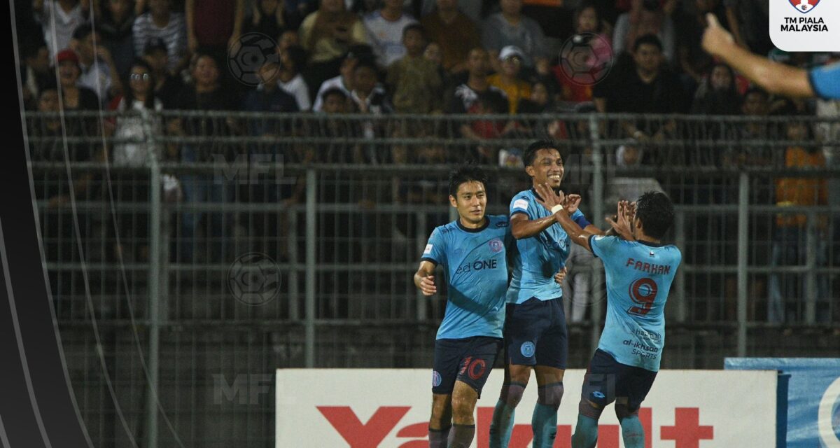 Piala Malaysia 2022: Baddrol peledak gol tunggal di Stadium Negeri