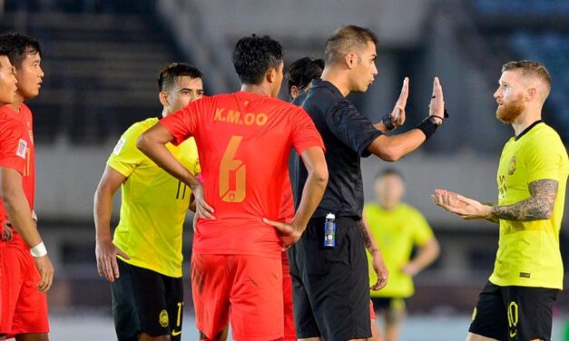 Piala AFF 2022 : Afro tidak sedar kenapa pengadil berikan penalti pada Myanmar
