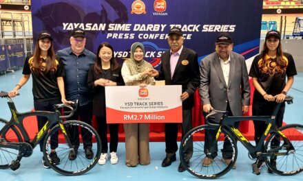YSD sumbang dana RM2.7 juta untuk basikal trek