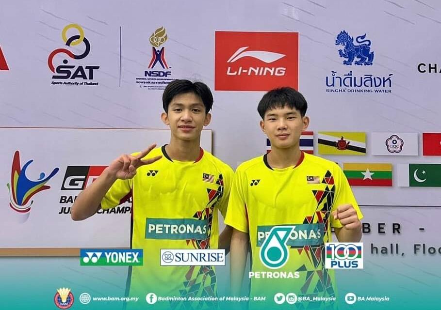 Badminton Remaja Asia: Lima wakil negara ke separuh akhir
