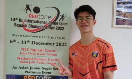 Skuasy Terbuka Remaja Antarabangsa: Andrik Lim selangkah rangkul juara