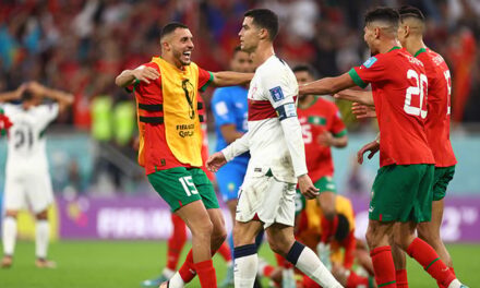 Maghribi singkir Portugal, lakar sejarah ke separuh akhir kali pertama Piala Dunia