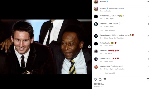 Messi, Ronaldo rasai kehilangan Pele