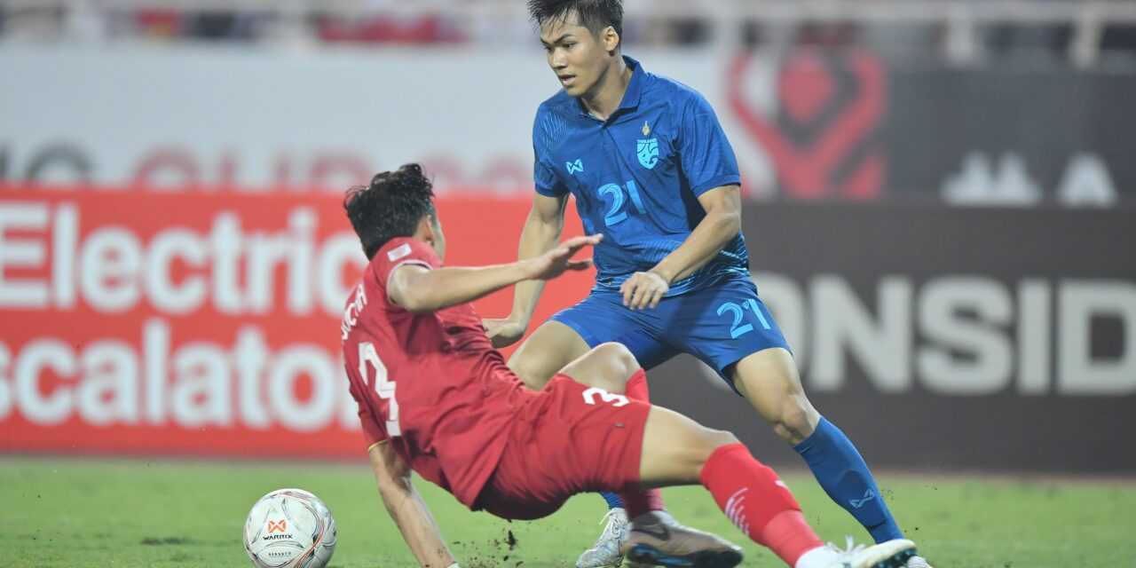 Piala AFF 2022 : Thailand bawa pulang kelebihan dua gol di tempat lawan dari Hanoi