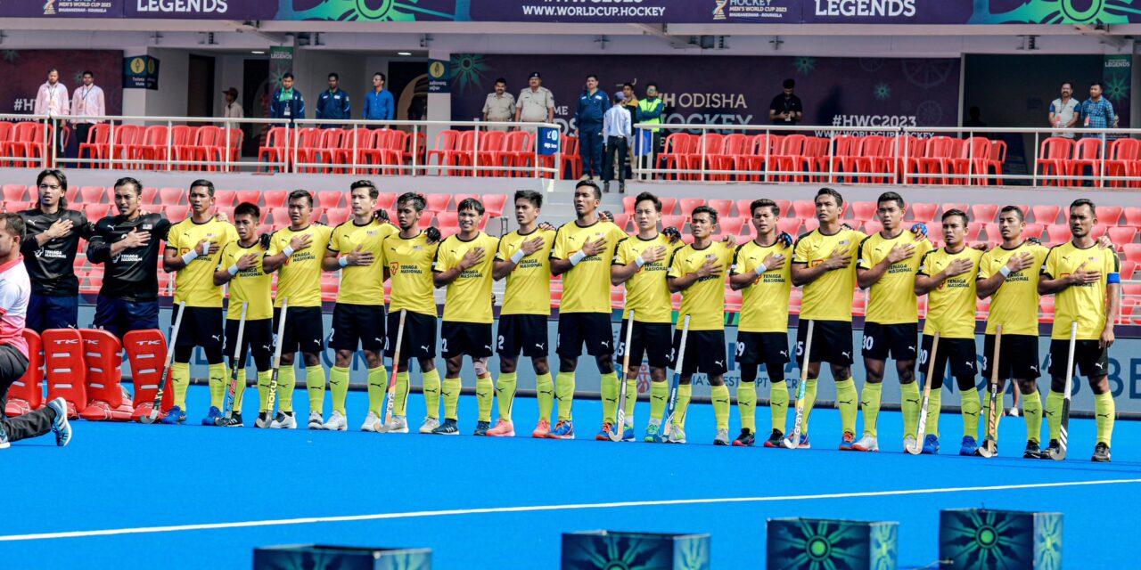 Piala Dunia 2023: Malaysia tamatkan saingan di tangga ke-13
