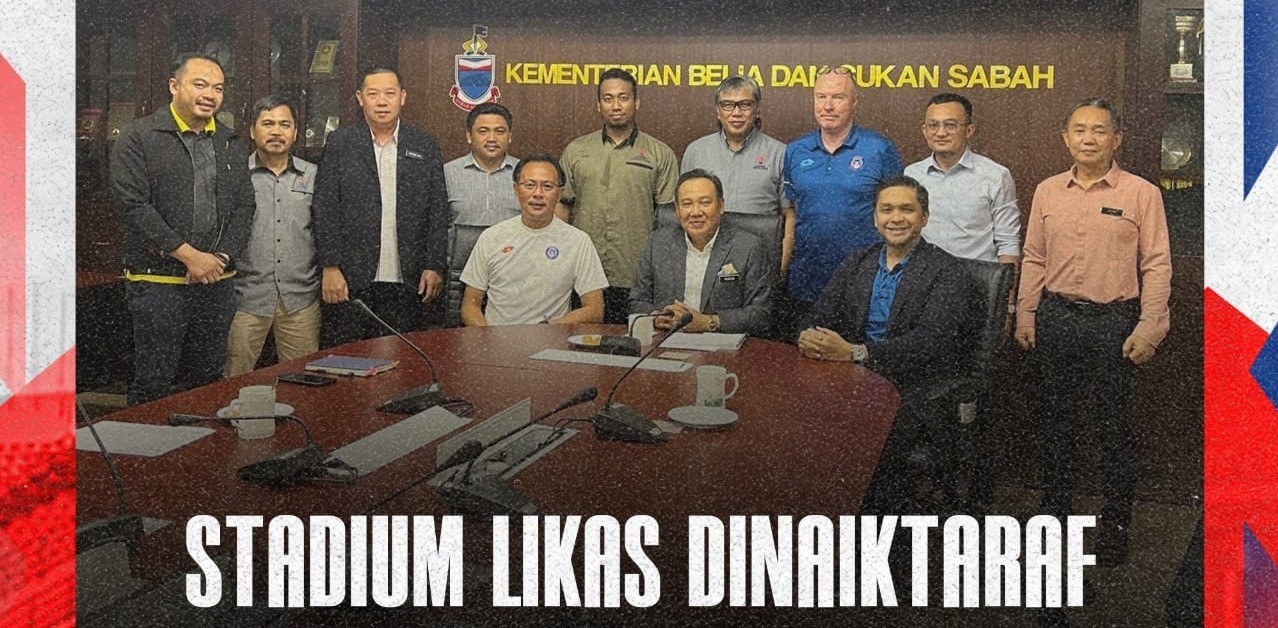 Stadium Likas dinaiktaraf sempena saingan Piala AFC 2023