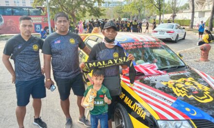 Dari Pendang ke Thammasat, Bangkok demi menyokong Harimau Malaya