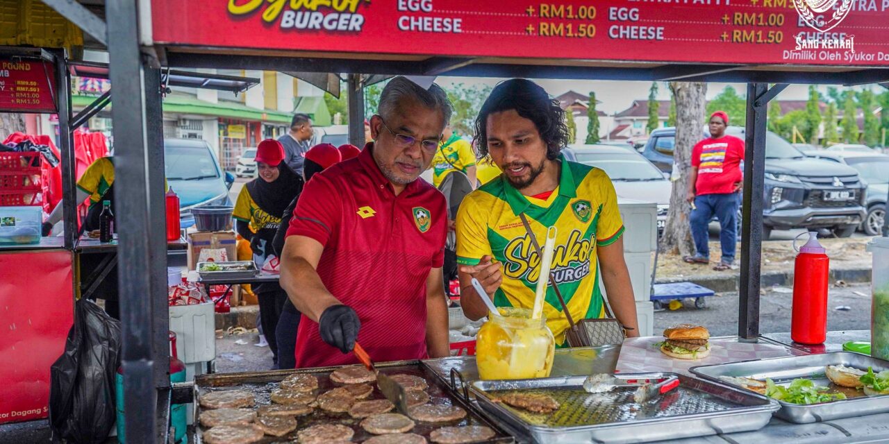 “Burger stadium dah upgrade”, KDA FC gembira Syukor Burger jadi rakan rasmi