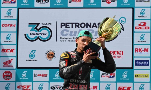 Petronas Malaysian Cub Prix : Shahrol Syazras bermula garang