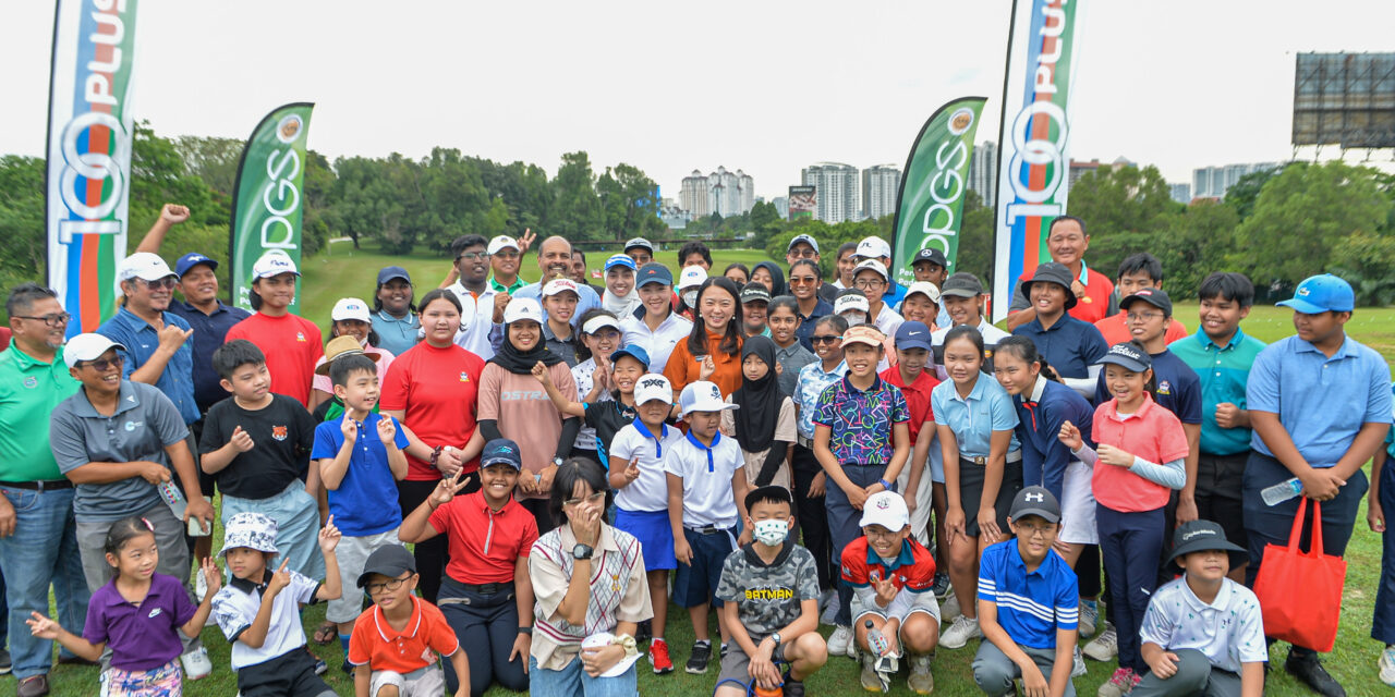 Kelly Tan kongsi pengalaman, ilmu golf bersama si cilik