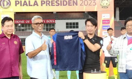 Adam Adli rasmi Piala Presiden 2023