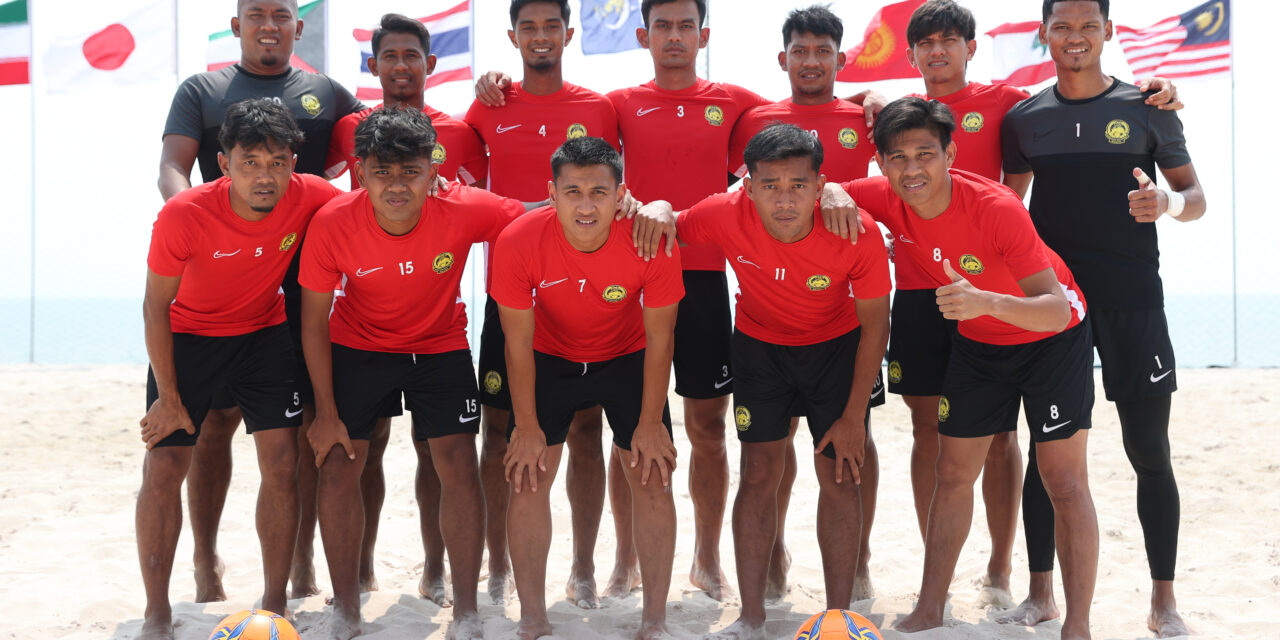 Malaysia buka cabaran Piala Asia Bola Sepak Pantai AFC 2023