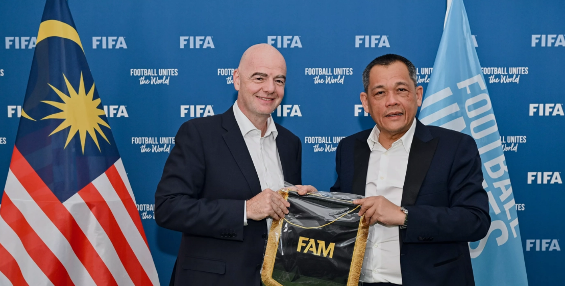 Fifa Forward 3.0 jadi agenda pertemuan Hamidin dan Presiden Fifa
