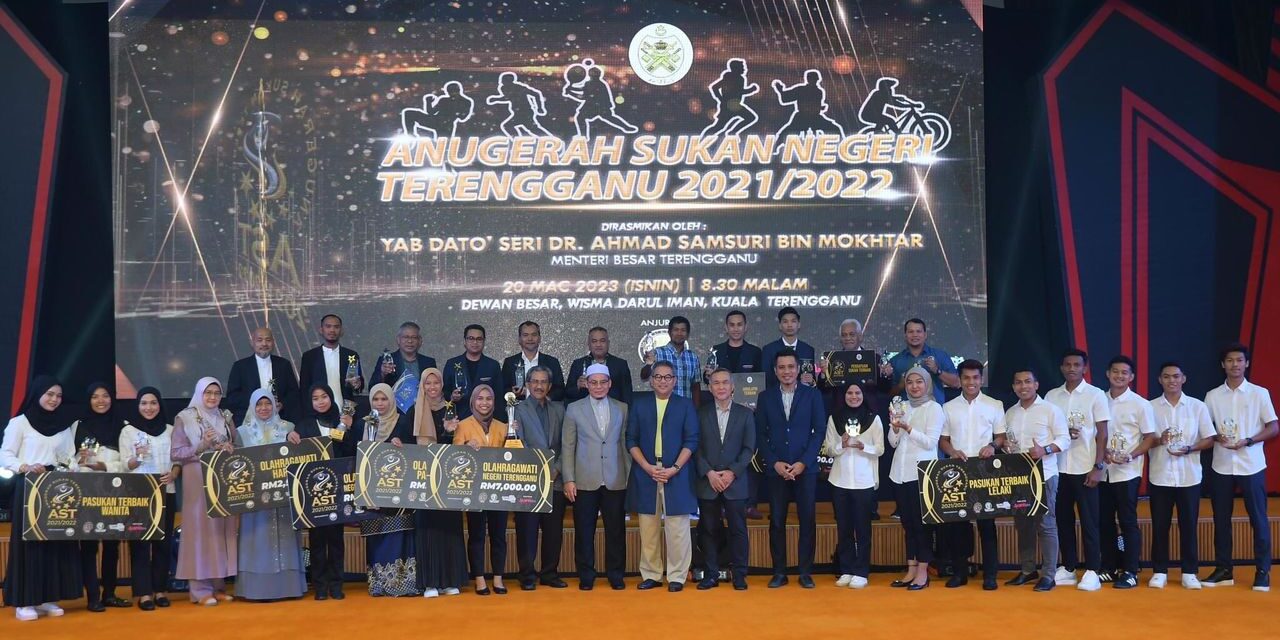 Nur Aiman, Nur Azwani dinobatkan Olahragawan dan Olahragawati Terengganu