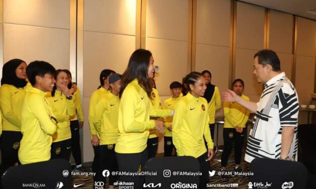 Hamidin turun padang ‘bakar’ dan suntik motivasi skuad Malayan Tigress