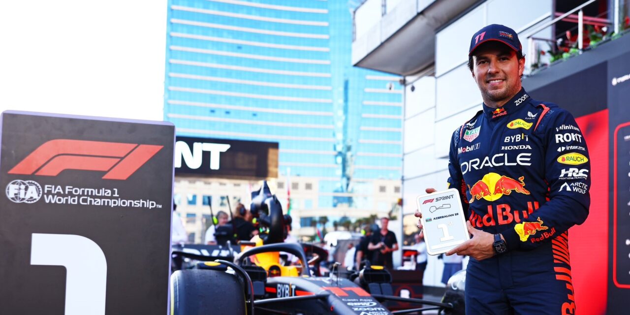 Perez puji prestasi pasukan Red Bull selepas juarai perlumbaan Sprint di Baku