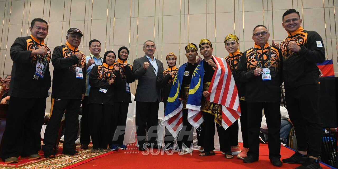 Kembar Malaysia lebih hebat pertahan pingat emas artistik ganda putra