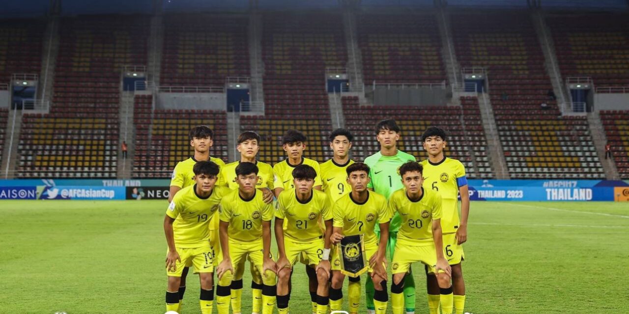 Piala Asia B-17: Malaysia pulang dengan satu kemenangan