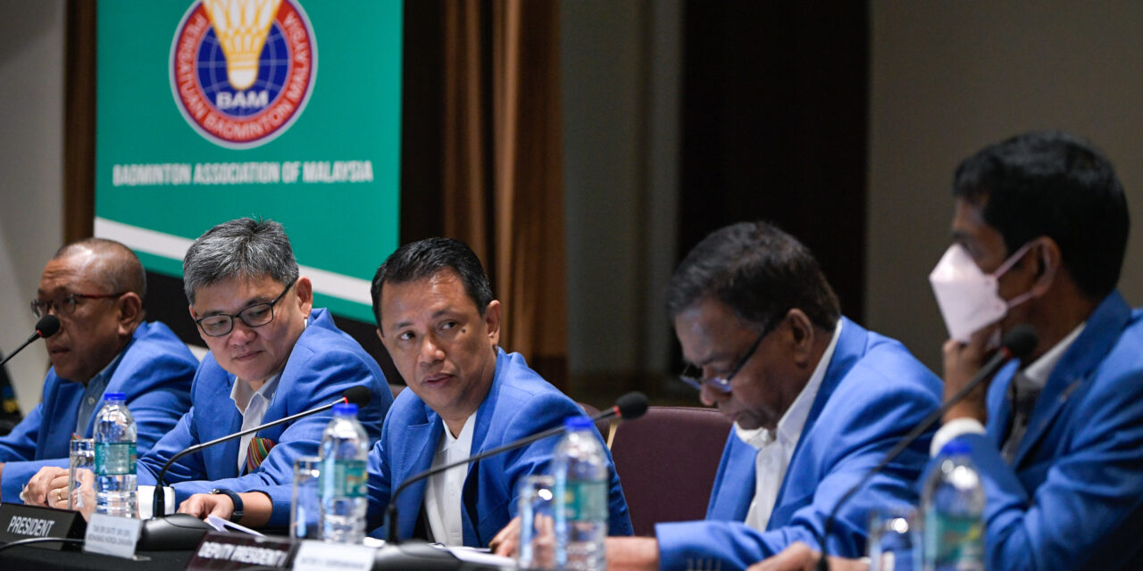 Pasukan lelaki harapan emas badminton di Hangzhou