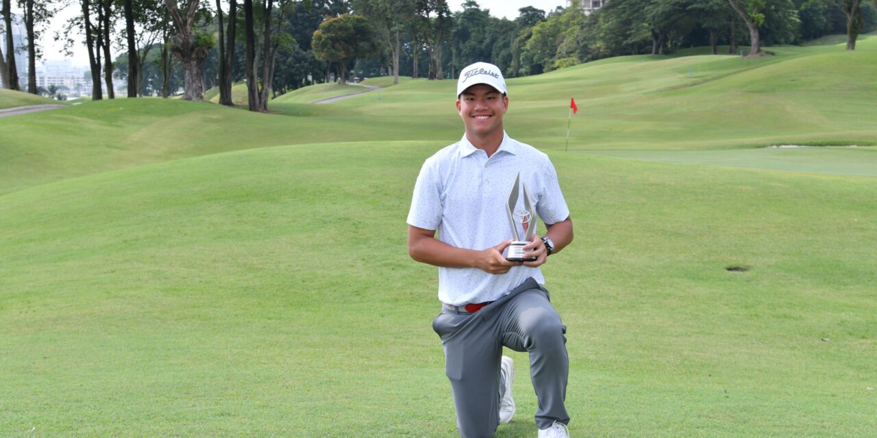 Marcus Lim pemain amatur pertama negara ungguli golf Piala Supra 2023