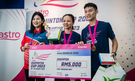 Astro Badminton Cup 2023 terima sambutan meriah