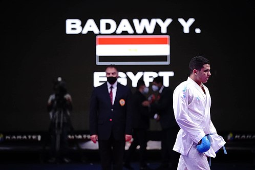 Karateka terbaik dunia dari Mesir, ujian terakhir atlet karate negara