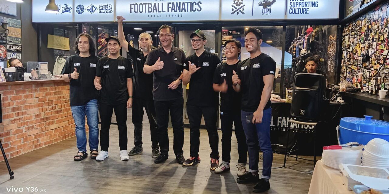 Rasai getaran, jualan karya tempatan bola sepak di Football Fanatic