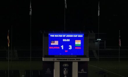Hoki Piala Sultan Johor: Tewas 1-3 kepada India tipiskan harapan Malaysia ke separuh akhir