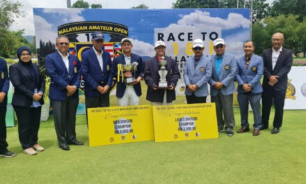 Anson, Jin Xuan sedia pertahan kejuaraan Kejohanan Golf Amatur Terbuka Perak 