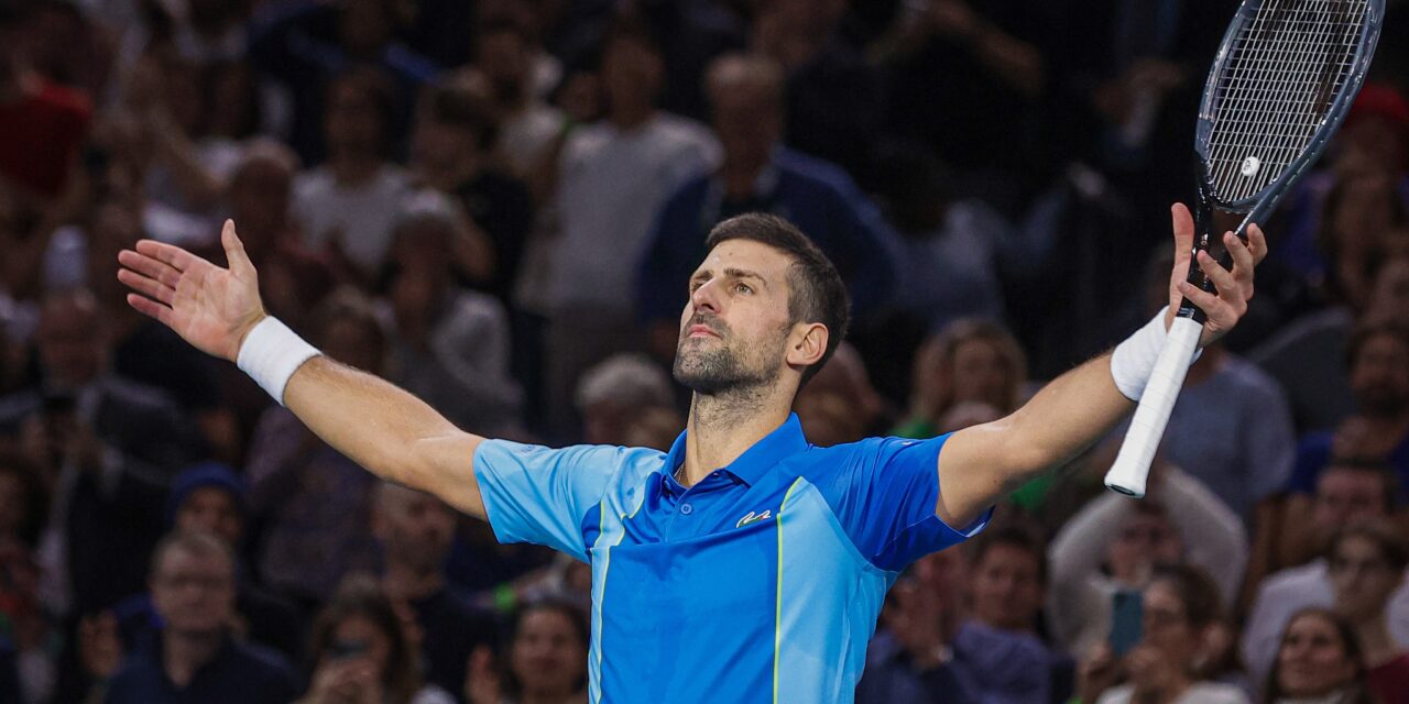 Paris Masters : Aksi balas dendam Djokovic ke atas Rune terbalas