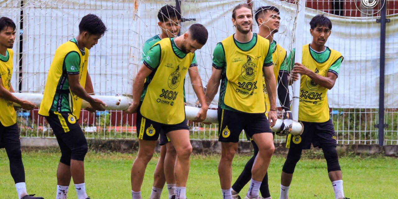Perak FC uji kekuatan dua kelab Indonesia di Samarinda