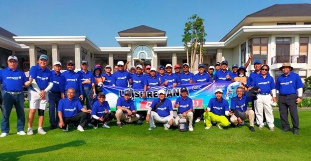 Penerbangan sulung Malaysia Airlines ke Kertajati bawa 56 pemain golf amatur Malaysia