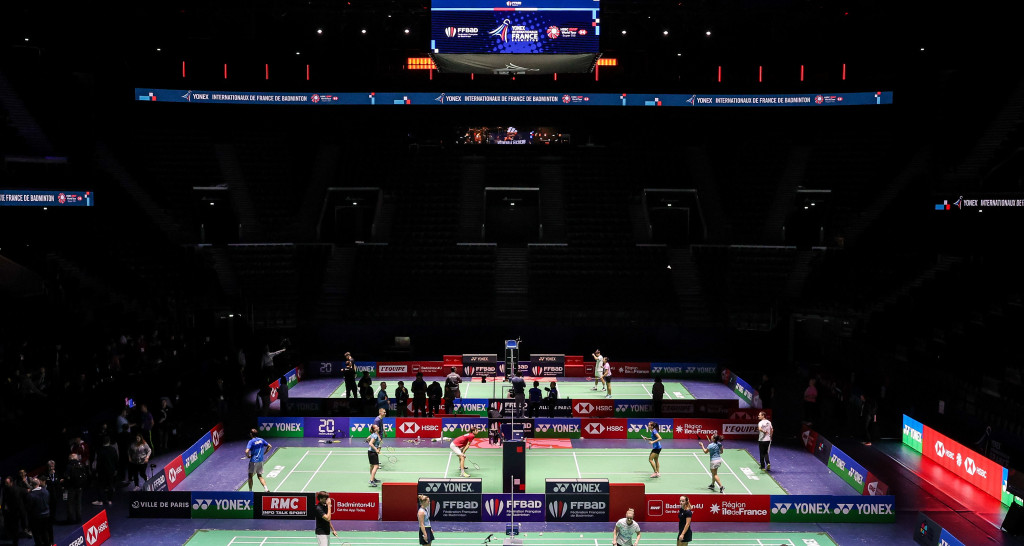 Arena Porte de la Chapelle sedia anjur badminton Olimpik - Flashsukan ...