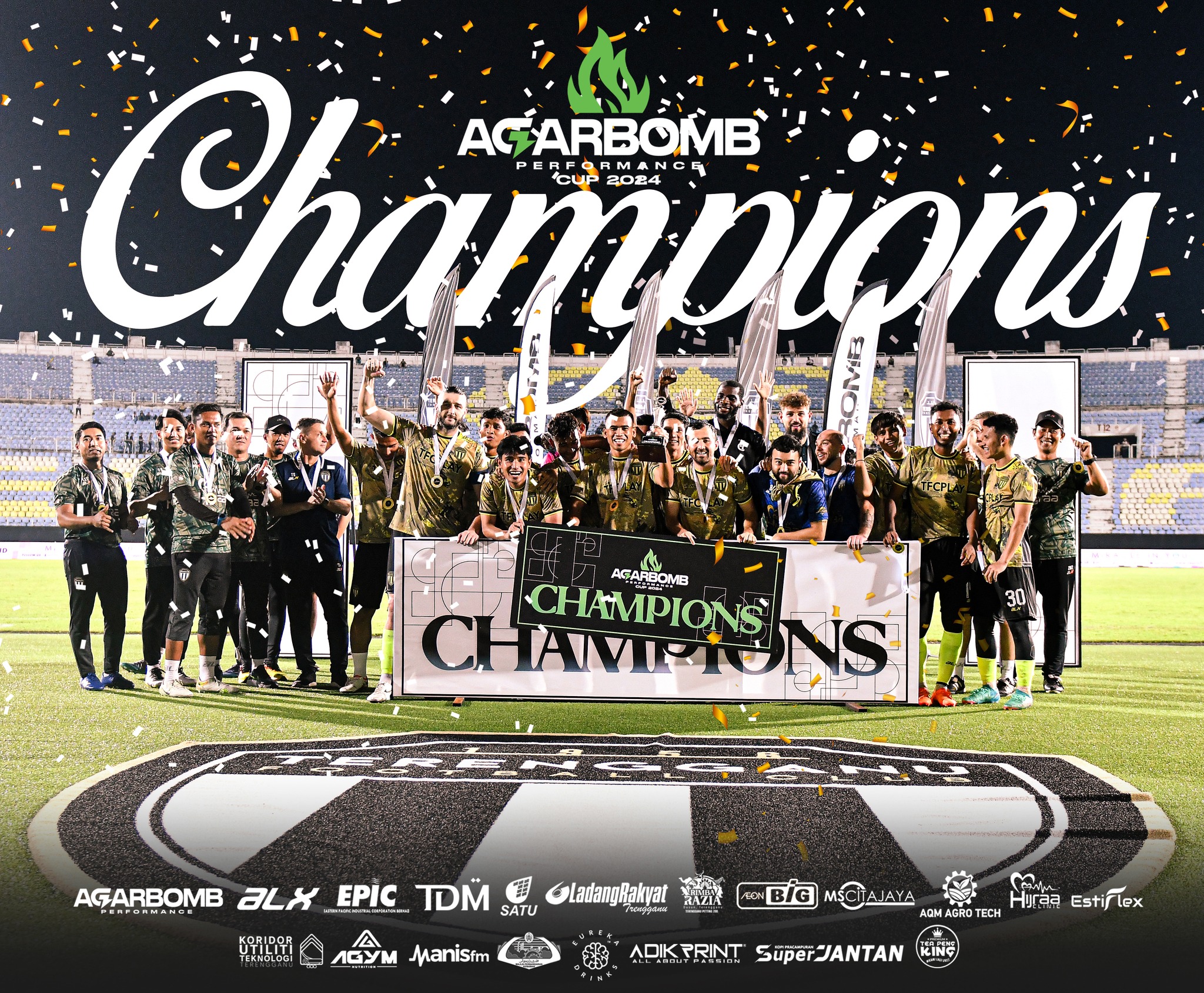 TFC muncul juara Agarbomb Performance Cup 2024 - Flashsukan.com.my
