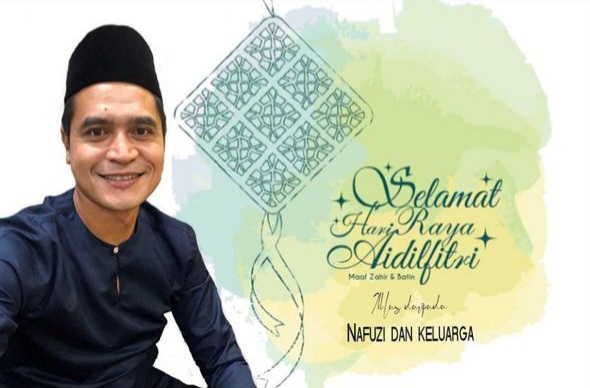 Baju raya tak sedondon, Nafuzi ikut pilihan anak-anak