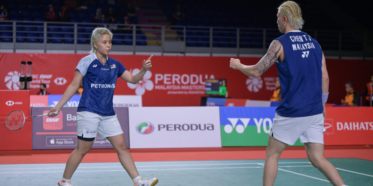 Nova Widianto cabar Chen Tang Jie-Toh Ee Wei juarai Masters Malaysia