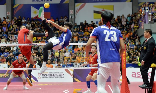Piala Dunia Sepak Takraw 2024: Gajah Perang kekal dominasi sepak takraw berpasukan